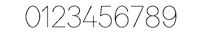 Perfektta TRIAL Thin Instance Font OTHER CHARS