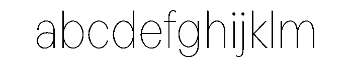 Perfektta TRIAL Thin Instance FONT