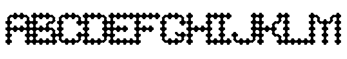 Perforatetc Wide Font UPPERCASE
