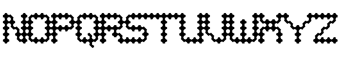 Perforatetc Wide Font UPPERCASE