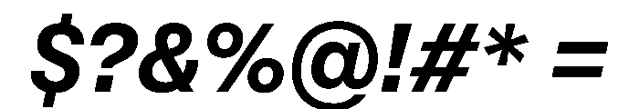 PeridotTamil ExtraBoldItalic 134f300f Font OTHER CHARS