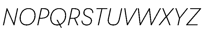 PeridotTamil ExtraLightItalic 451736ea Font UPPERCASE