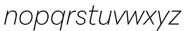 PeridotTamil ExtraLightItalic 451736ea Font LOWERCASE