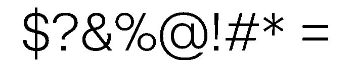 PeridotTamil Light Font OTHER CHARS