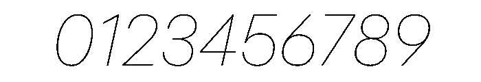 PeridotTamil ThinItalic Font OTHER CHARS