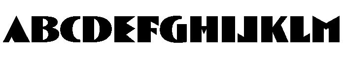 Perpleja Regular Font UPPERCASE