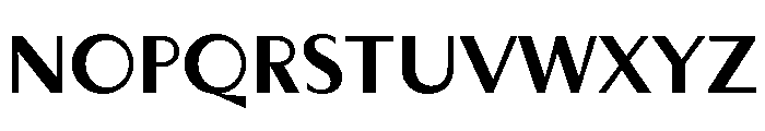 Persona Bold Font LOWERCASE