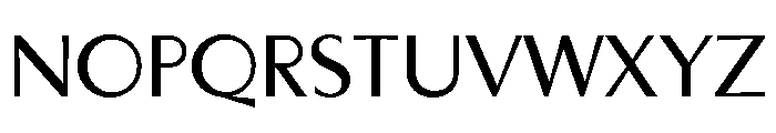 Persona Medium Font UPPERCASE