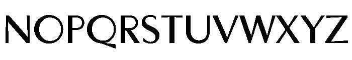 Persona Medium Font LOWERCASE