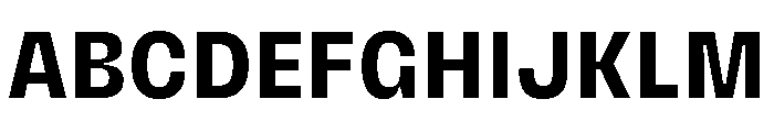 PetitFrèreNarrow Bold Font UPPERCASE