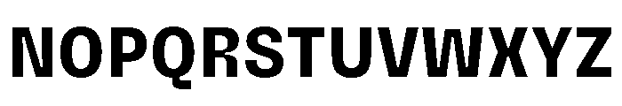 PetitFrèreNarrow Bold Font UPPERCASE