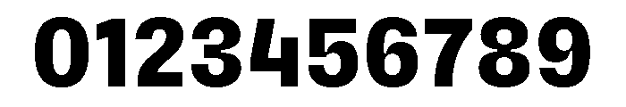 PetitFrèreNarrow Extrabold Font OTHER CHARS