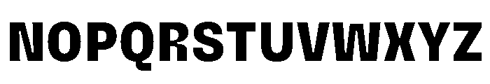 PetitFrèreNarrow Extrabold Font UPPERCASE