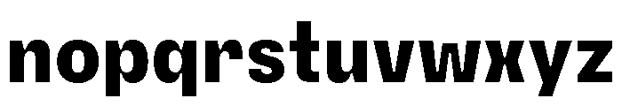 PetitFrèreNarrow Extrabold Font LOWERCASE
