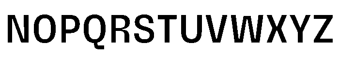 PetitFrèreNarrow Medium Font UPPERCASE