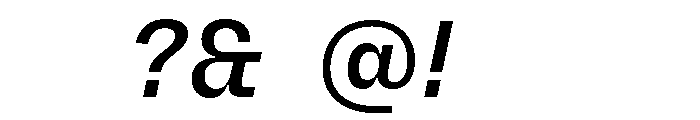 PetitFrèreNarrow MediumItalic Font OTHER CHARS