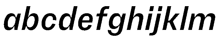 PetitFrèreNarrow MediumItalic FONT