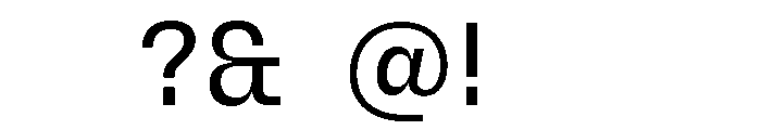 PetitFrèreNarrow Regular Font OTHER CHARS