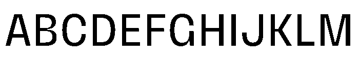 PetitFrèreNarrow Regular Font UPPERCASE