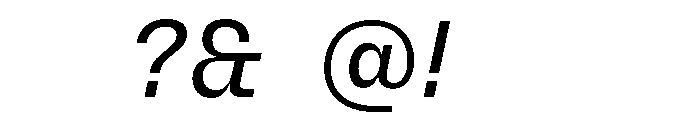 PetitFrèreNarrow RegularItalic Font OTHER CHARS