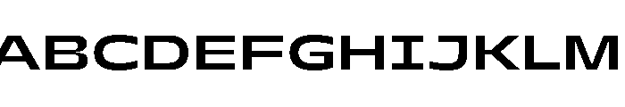 PetitFrèreWide Bold Font UPPERCASE