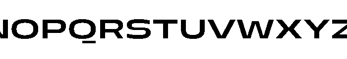 PetitFrèreWide Bold Font UPPERCASE