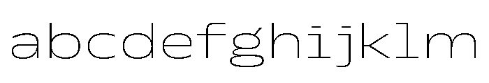 PetitFrèreWide Extralight FONT