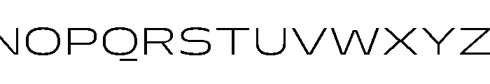 PetitFrèreWide Light Font UPPERCASE