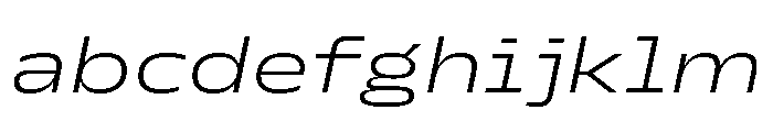 PetitFrèreWide LightItalic FONT