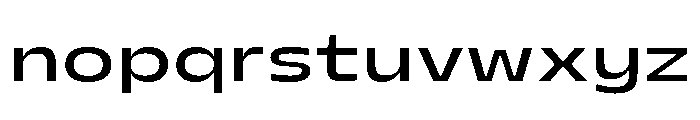 PetitFrèreWide Medium Font LOWERCASE