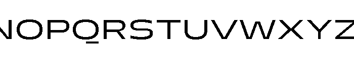 PetitFrèreWide Regular Font UPPERCASE