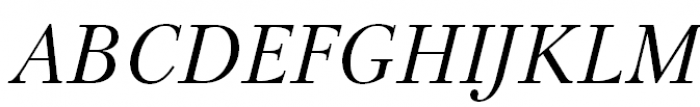 Petersburg Italic Font UPPERCASE