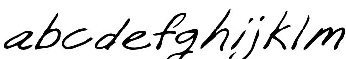 Peejay Regular Font LOWERCASE