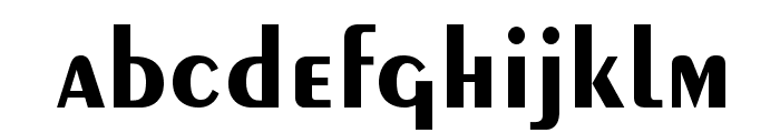PeignotLTStd-Bold Font LOWERCASE
