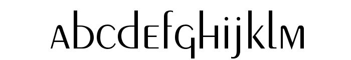 PeignotLTStd-Light Font LOWERCASE