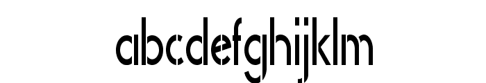 Pellingham-CondensedRegular Font LOWERCASE