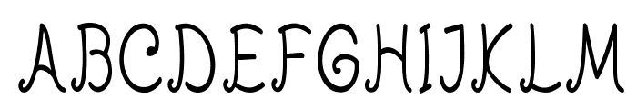 Penfold-CondensedRegular Font UPPERCASE