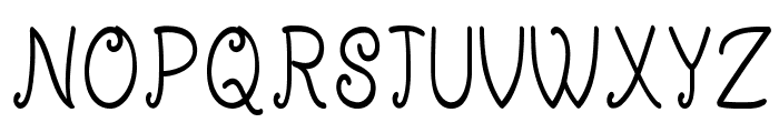 Penfold-CondensedRegular Font UPPERCASE