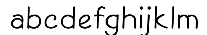 Penfold Font LOWERCASE