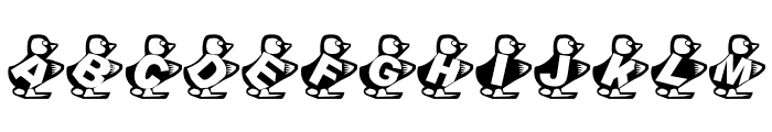 Pengo Font UPPERCASE