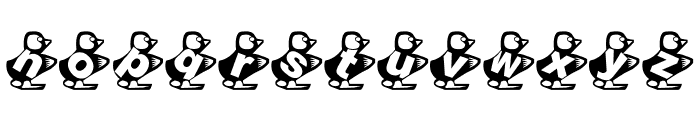 Pengo Font LOWERCASE