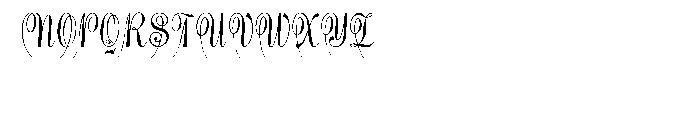 Pentagraph Font UPPERCASE