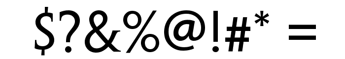 PenumbraWebPro-Serif Font OTHER CHARS