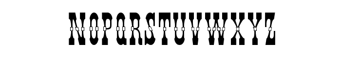 PepperwoodStd-Fill Font LOWERCASE