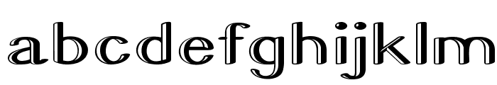 Perilon-ExtraexpandedBold Font LOWERCASE