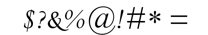 PerpetuaStd-Italic Font OTHER CHARS