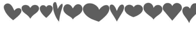 perfect hearts doodlebat Font UPPERCASE