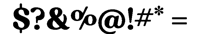 Peachi Bold Font OTHER CHARS