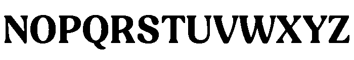Peachi Bold Font UPPERCASE