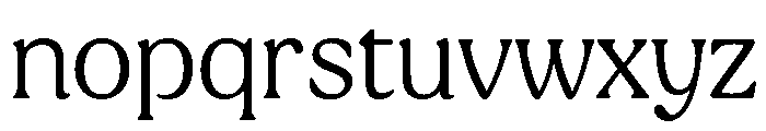 Peachi Light Font LOWERCASE